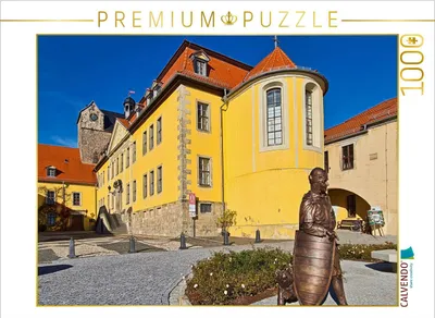 Produktbild von CALVENDO Puzzle Schloss Ballenstedt | 1000 Teile Lege-Größe 64x48cm Foto-Puzzle für glückliche Stunden