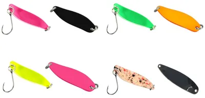 Produktbild von 4 FTM 3,3cm 2,4g Spoon Hammer - Forellenköder Set