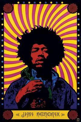 Obrázek produktu pro Jimi Hendrix Plakát 91,5 x 61 cm