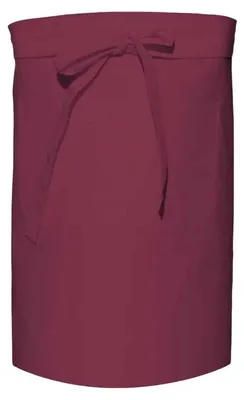 Image de Link Kitchen Wear - Tablier, poche avant LT4946 (taille unique) (bordeaux)