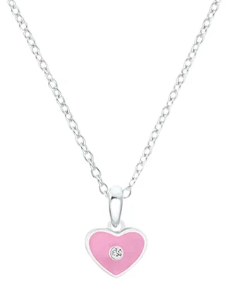 Produktbild von Lillifee Halskette 2035981 Silber 925/- mit Anhänger Herz rosa