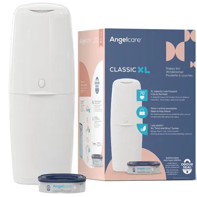 Productafbeelding van Angelcare 2370 luieremmer Classic XL, Wit
