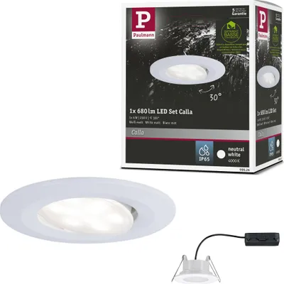 Produktbild von Paulmann LED Einbauleuchte Calla schwenkbar