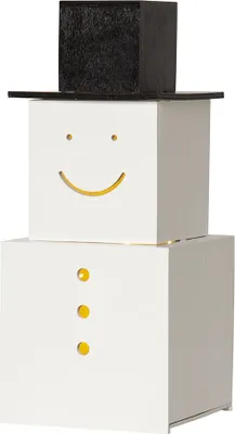 Produktbild von Star Trading 272-31, Leichte Dekorationsfigur, Weiß, Silber, 20 Glühbirne(n), LED, 0,22 W