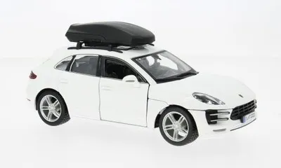 Produktbild von Bburago BBU18-23013 - 1/24 - Porsche Macan, weiss - Neu