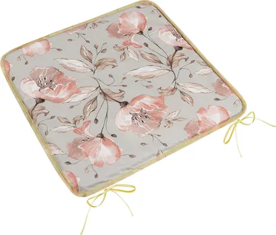 Obrázek produktu pro Sedák Adéla hladký - 40x40 cm - Lososová,Šedá