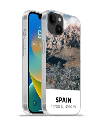 Produktbild von MuchoWow® Handyhülle Schutzhülle Hülle für Apple iPhone 14 Plus - Soft case Spanien - Berge - Sommer Silikon Softcase Handy Hülle - Abbildung