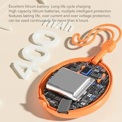 Produktbild von Mini -Handheld -Massagegeräte, USB wiederaufladbare Handmassageball, Elektrofinger Palmmassager entspannende Arme, Nackenmuskelschmerzen