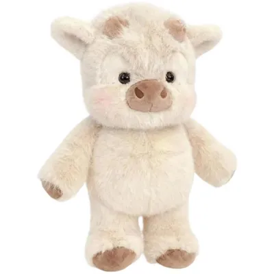 Produktbild von Plüschkuscheltier - Highland Kuh Figur - 40 cm - Süßes Highland Kuh Plüschtier - Niedlich - Weich - Bequem - Geschenk für Kinder Kuscheltier