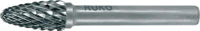 Produktbild von Ruko Hartmetallfrässtift Form F Durchmesser 8mm HM RBF - 116031