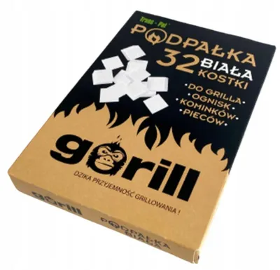Produktbild von Grillanzünder Gorill weiß 32 Stück für Grill für Kamin Packung Anwendung Outdoor