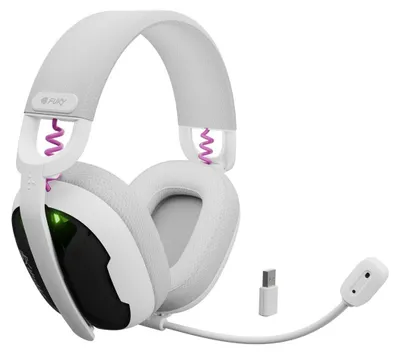 Productafbeelding van Fury Hoofdtelefoon Fukiya F6, Draadloos, Wit