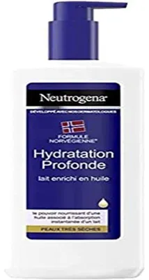 Obrázek produktu pro Neutrogena, hydratační tělové mléko, hloubková péče, obohacené o olej, 400 ml