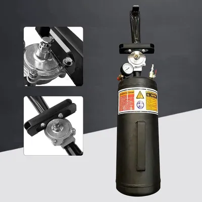 Zdjęcie produktu dla 3 galony Profesjonalny inflator do opon Inflator samochodowy Inflator wstrząsowy do opon Inflator wspomagający do opon