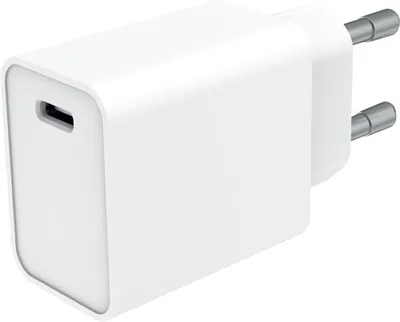 Immagine prodotto di WOW, caricatore di rete USB-C PD 20W Power Delivery, bianco