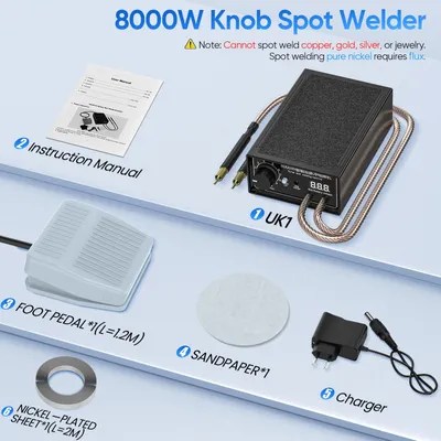 Image de Soudureuse par points, 8000 W, conception portable, modèle européen