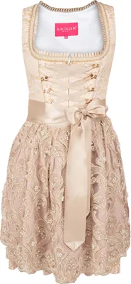 Produktbild von KRÜGER Minidirndl mit traditioneller Eleganz, stilvollem Mieder und klassischer Schnürung