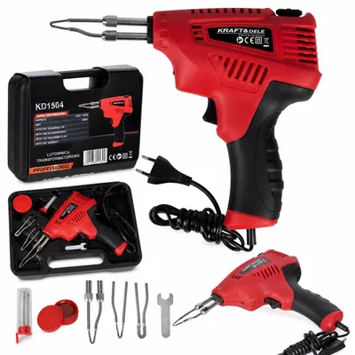 Image de KRAFT&DELE Pistolet à souder avec accessoires 200W KD1504, Image générée par une IA