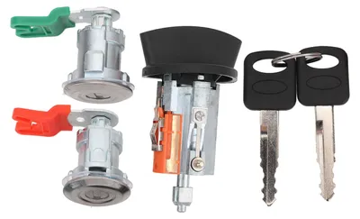 Immagine prodotto di Set cilindro di accensione e serratura porta 703369 con 2 chiavi per Econoline Van 1997–2020