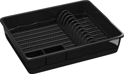 Produktbild von WELLGRO Abtropfgestell - Abtropfgitter - Kunststoff BPA-frei - EU - Schwarz