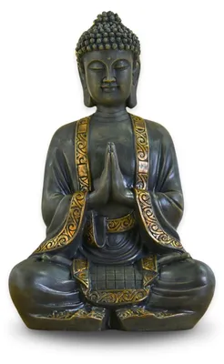 Productafbeelding van Solidchoice - Grote Boeddha Sculptuur voor Meditatie in Hars
