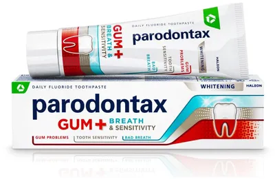 Productafbeelding van PARODONTAX tandpasta voor gevoelig tandvlees, SENS WHITE, 1 x 75 ml