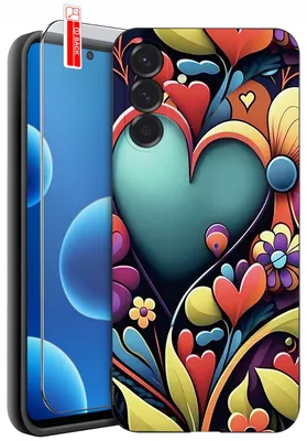 Zdjęcie produktu dla Etui Do Samsung A37 5G Wzory | Silikonowe Matt Case + Szkło 9H