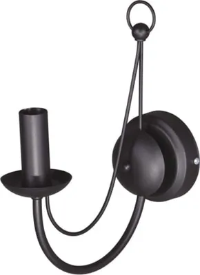 Immagine prodotto di Applique classica in metallo nero opaco a LED Kaja PERSEO K-3526