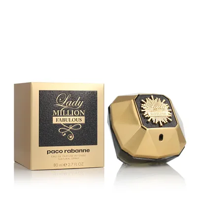 Produktbild von Paco Rabanne Lady Million Fabulous Eau De Parfum Intense Spray 80ml