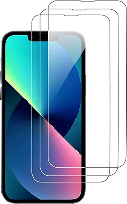 Produktbild von INF Displayschutzfolie iPhone 13/13 Pro Hartglas 3er-Pack