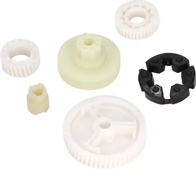 Immagine prodotto di Ingranaggio del motore del finestrino dell'auto, robusto 6 pezzi materiali ABS di alta qualità per 3 2008-2009 Mazda