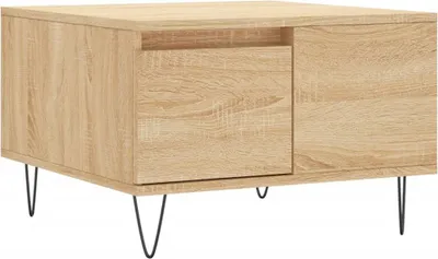 Obrázok produktu pre vidaXL Konferenčný stolík Sonoma Oak 55x55x36,5 cm odvodený výrobok z dreva
