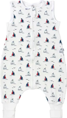 Produktbild von Tricot Schlafsack mit Beinen – Boats