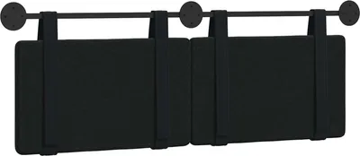 Produktbild von Hängendes Kopfteil Schwarz Samt