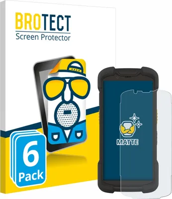 Produktbild von 6x BROTECT Schutzfolie für Zebra TC73 Displayschutz Displayschutzfolie Folie Matt Entspiegelungsfolie