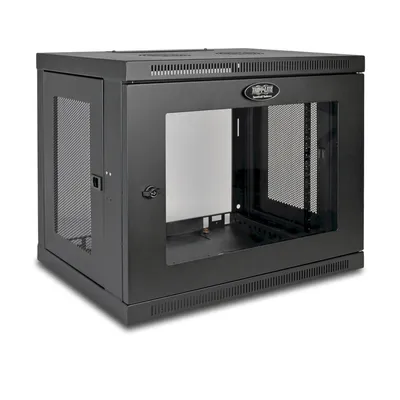 Obrázek produktu pro Tripp Lite SRW9UG, Nástěnný regál, 9U, 90,7 kg, Zámek, 15,7 kg, Černá