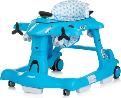 Image de CHIPOLINO Chodtko Avion interactif 3 en 1 Bleu