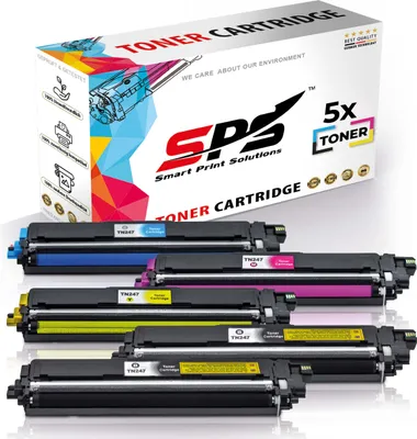 Produktbild von 5x Toner TN-247BK TN-247C TN-247Y TN-247M kompatibel für Brother HL-L3290CDW