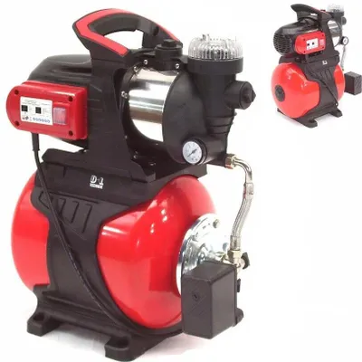 Image de Pompe à eau domestique 3600L avec préfiltre Pompe de jardin Pompe à eau 44332 Pompe d'irrigation