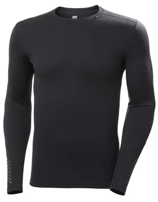 Produktbild von Helly Hansen Herren Lifa Merino Midweight Crew, Schwarz, L