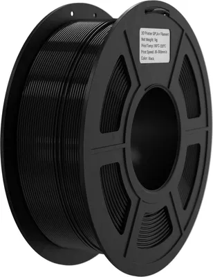 Obrázek produktu pro Bisofice filament pro 3D tiskárny FLASH PLA 1,75 mm 1 kg, vysokorychlostní materiál pro 3D tisk, stabilní vytlačovací cívka, přesnost +/- 0,02 mm šC Black