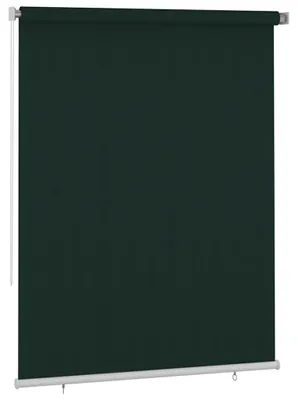 Produktbild von vidaXL Außenrollo 185 (B) x 230 (H) cm Dunkelgrün HDPE
