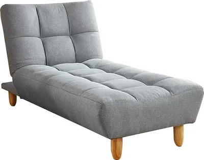Zdjęcie produktu dla Sofa rozkładana - Tkanina - Szary - ESTEBAN