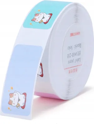 Image de EDIBAZZAR | Autocollants animaux CUTE1 NIIMBOT série D 14x30mm