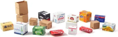 Productafbeelding van Kartonnen dozen - GROTE SET 1 / 1:35