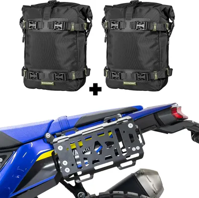 Obrázok produktu pre ZIEGER Bočné držiaky na tašky vrátane SCHNORR Universal Bag M pár kompatibilný s Yamaha Ténéré 700