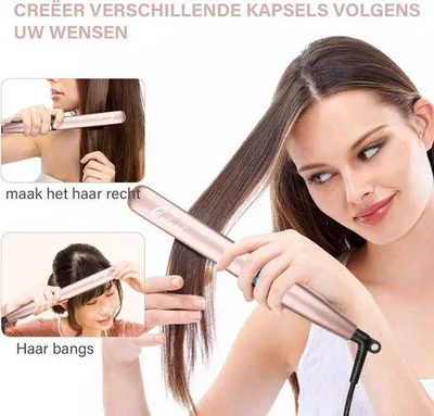 Produktbild von Keramische Haarschneider - Elektrische Haarschneidemaschine - Automatische Sicherung - 160 bis 230 Grad Temperaturanpassung