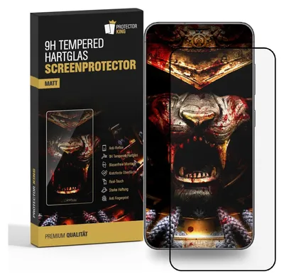 Produktbild von 6x 9H Panzerglas für Samsung Galaxy S24 Plus FULL COVER matt ANTI-REFLEX echtes Tempered Glass Displayschutz Schutzglas Schuzfolie Screen-Protector