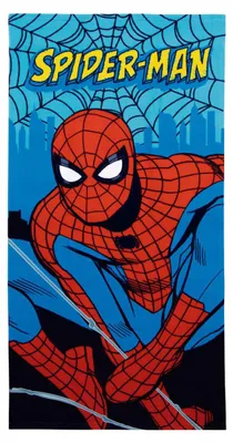 Image de Serviette de bain Spiderman - 70 x 140 cm