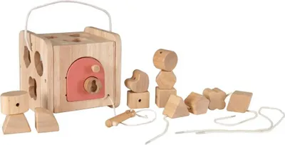 Produktbild von 3-in-1 Geschicklichkeitsspiel ausHolz